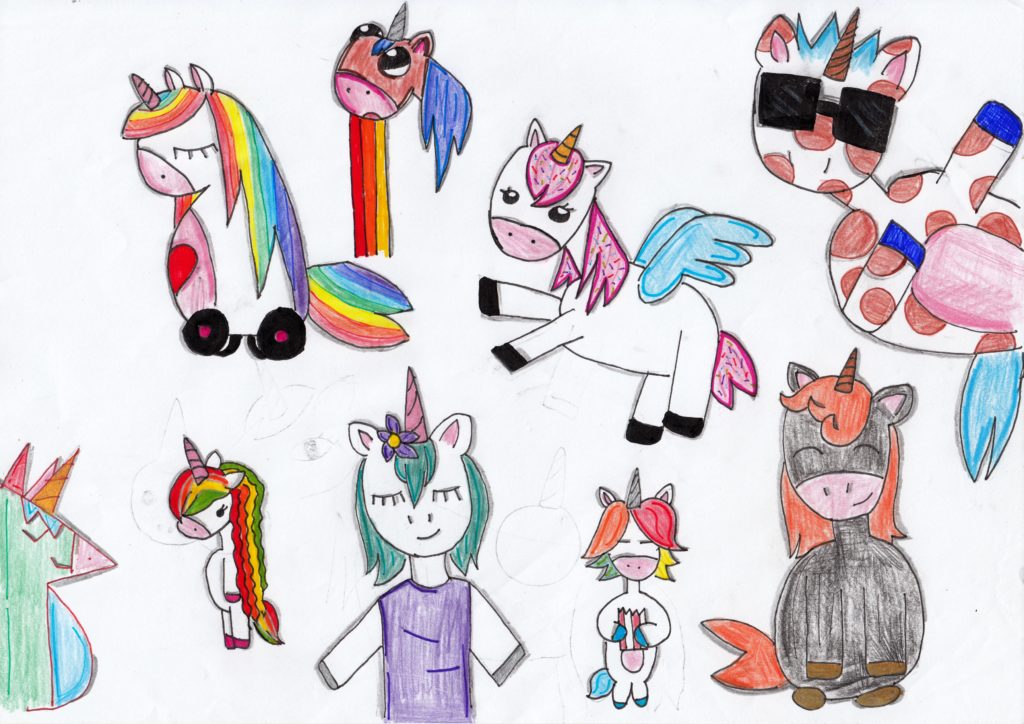 Ein Einhorn